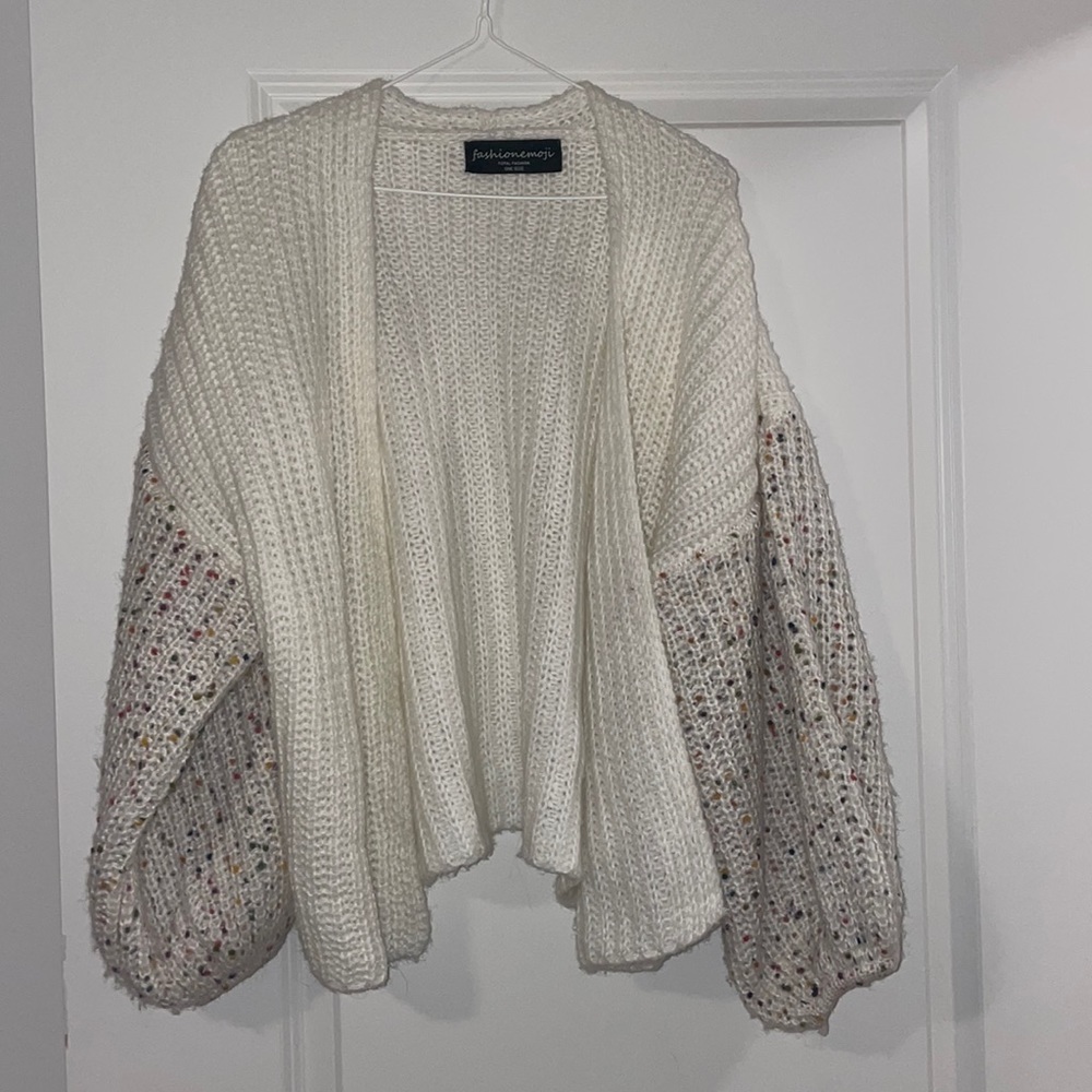 Fashion Emoji Cardigan